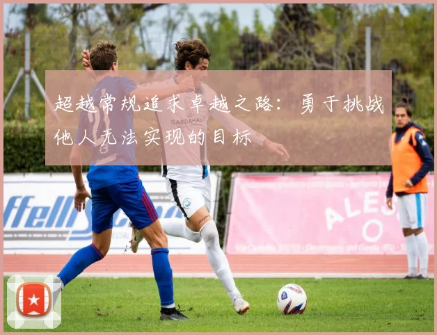 超越常规追求卓越之路：勇于挑战他人无法实现的目标